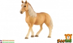 Realistic plastic palomino horse model