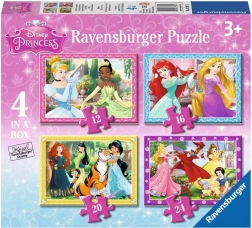 Ravensburger puzzle Disney Princeze 4u1