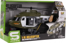 Military Rescue Helicopter 1:16