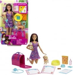 Set divertente Barbie Cura dei cuccioli
