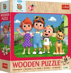 Wooden puzzle Cheerful CoComelon 24 pieces