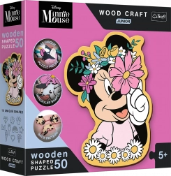 Wooden Puzzle Junior In the World of Minnie 50 Pieces
