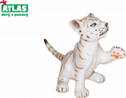 White Tiger Cub Figurine