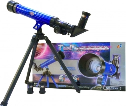 Children's Educational Telescope with Blue Tripod
