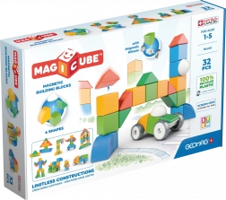 Geomag Magicube Shapes – building set of 32 pieces