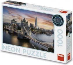 Neonové puzzle Soumrak nad Tower Bridge 1000 dílků
