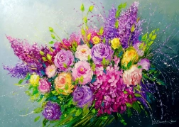 Puzzle Bouquet di rose 1000 pezzi