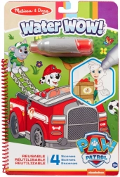 Magic Water Painting PAW Patrol – water-reveal coloring book with water pen, 19 × 28 cm, 4 pages