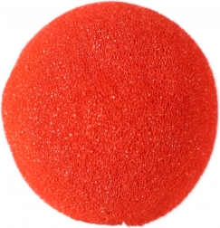 Naso da clown in schiuma per carnevale e feste