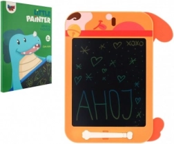 Tablica do rysowania dla dzieci – pomarańczowy piesek 19,5 × 29 cm