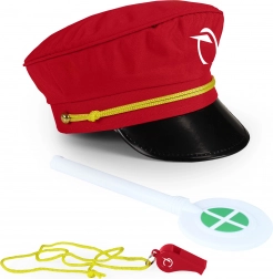 Set za otpravnika ZSSK s zviždaljkom i paletom