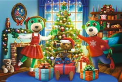 Puzzle s Treflíky v zimě