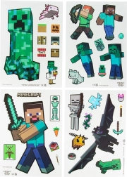 Minecraft Aufkleber