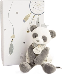 Doudou gavesæt – plysbamse panda 20 cm