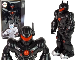 Interaktiv sort robot med lys og lyde