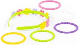 Set voor kleine dames - haarband en armbandjes
