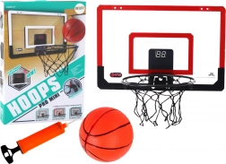 Hjemmebasketkurv med elektronisk tæller og lyde