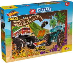 HOT WHEELS Puzzle 50x35 cm 60 elementów