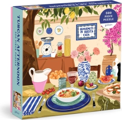 Square puzzle Afternoon in Tuscany 500 pieces