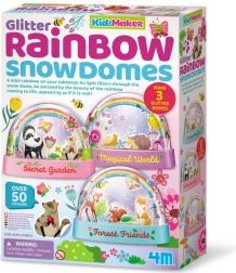 4M DIY Snow Globes – Creative Kit for Kids