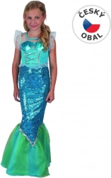 Carnival Costume Mermaid for Children 110-120 cm