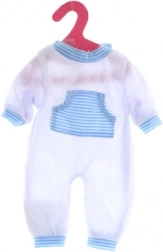 Vêtements pour poupée – grenouillère avec cintre