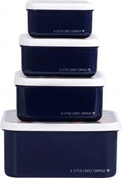 Set of Four Snack Boxes A Little Lovely Company – Strawberries