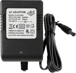 Charger 6 V / 500 mA for kids’ electric ride-ons and battery-powered toys