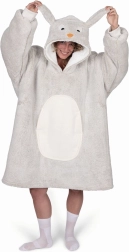 Cozy Noxxiez Zec Grijaća Hoodie s Kapuljačom