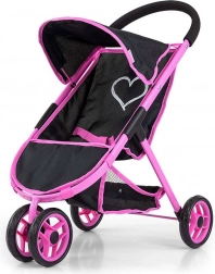 Children’s umbrella stroller for dolls MILLY MALLY Susie Prestige Black