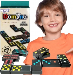 Woopie domino – family logic game, 28 tiles