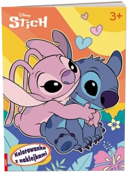 Disney Stitch – omaľovánka so samolepkami