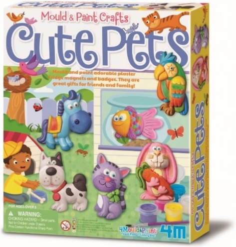 Moulages en plâtre - animaux sucrés