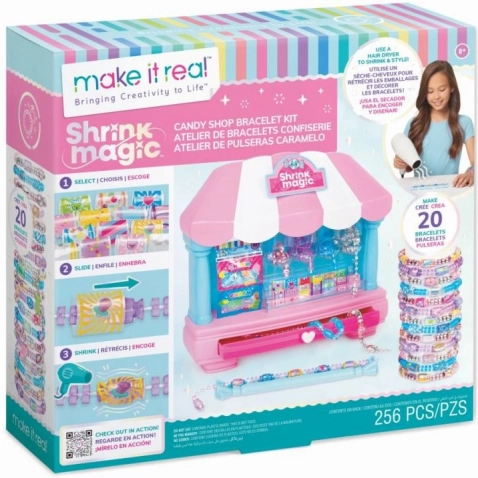 Set voor het maken van armbanden Shrink Magic Candy Shop