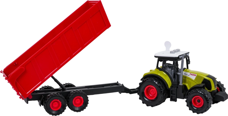 Interactive tractor with lights and sounds