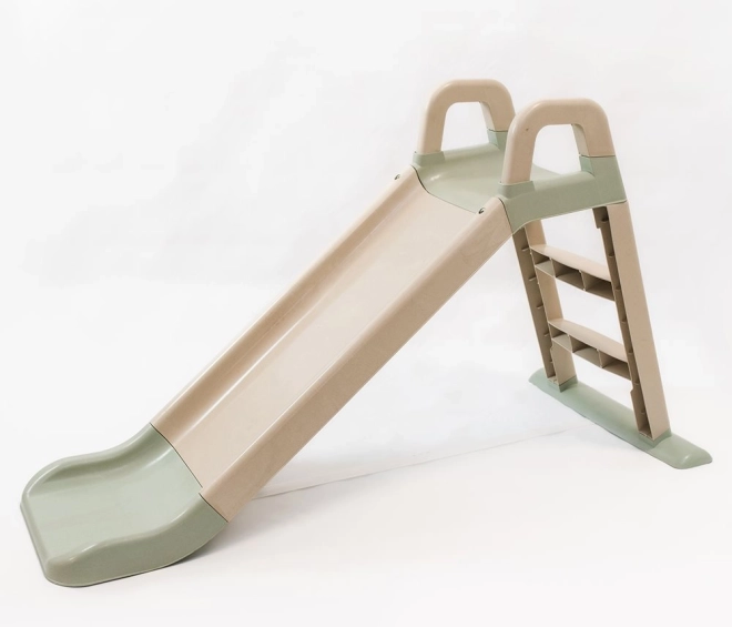Doloni EKO slide 140 cm for children – Beige-Green