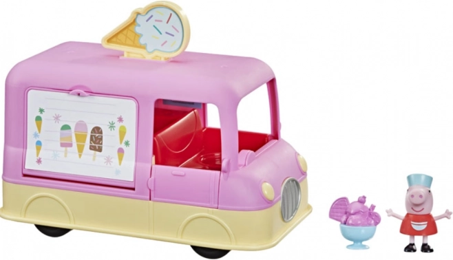 Peppa Pig – ijskar met geluiden en figuur