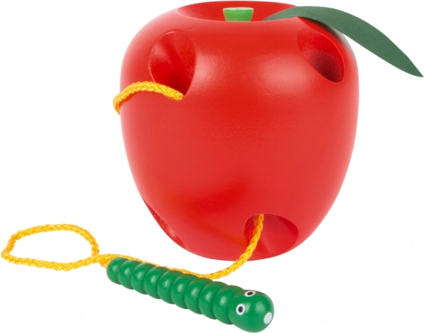 jouet en bois à enfiler Pomme
