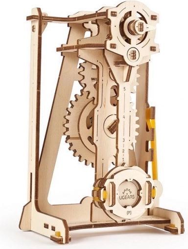 Houten mechanische puzzel UGEARS slinger STEM