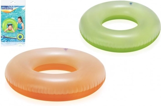 Opgblaasbare zwemring Bestway 76 cm Neon