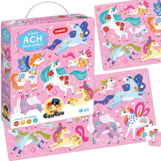 Puzzle Ach Unicorns 60 Pieces