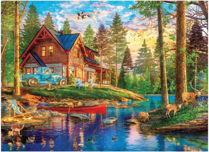 Puzzle Summer Cottage 4000 Pieces