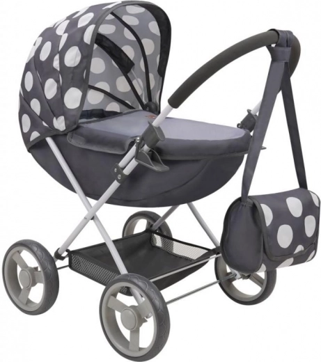 Dukkevogn med taske Egern