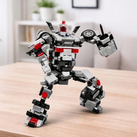 Robot snodato per un gioco d’azione