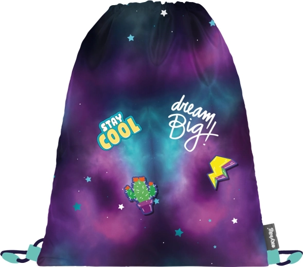 Practical set: gym bag and pencil case in a unified design