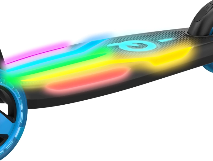 LED-lichtshow in deck en wielen