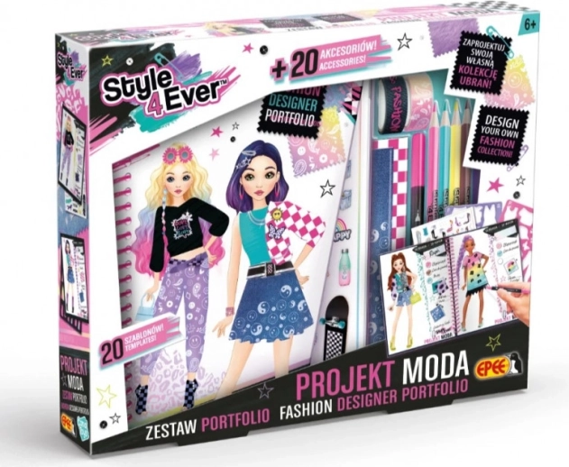 Modieus project Portfolio Creatieve set