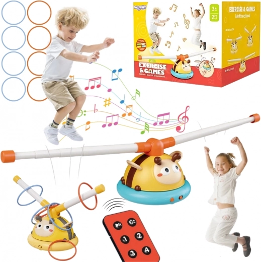 Woopie Gioco di Abilità Salto Automatico 2 in 1 Lancio a Bersaglio Ape