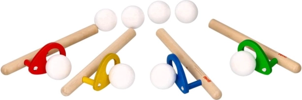 GOKI zwevende bal – blaasspel (mix van kleuren)