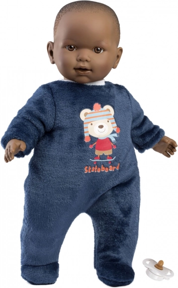 Llorens Baby Zareb realistic baby doll 42 cm with soft body